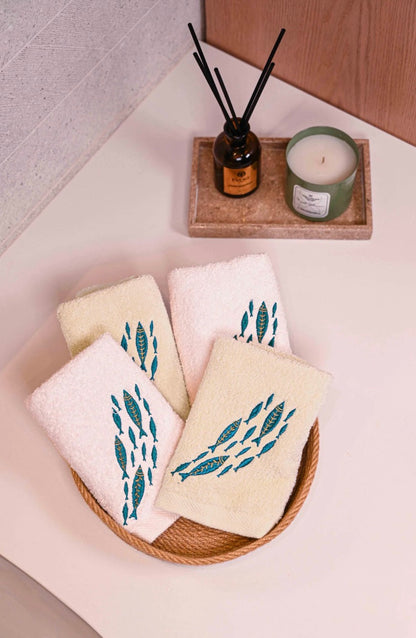 Marine Melody Guest Towels
