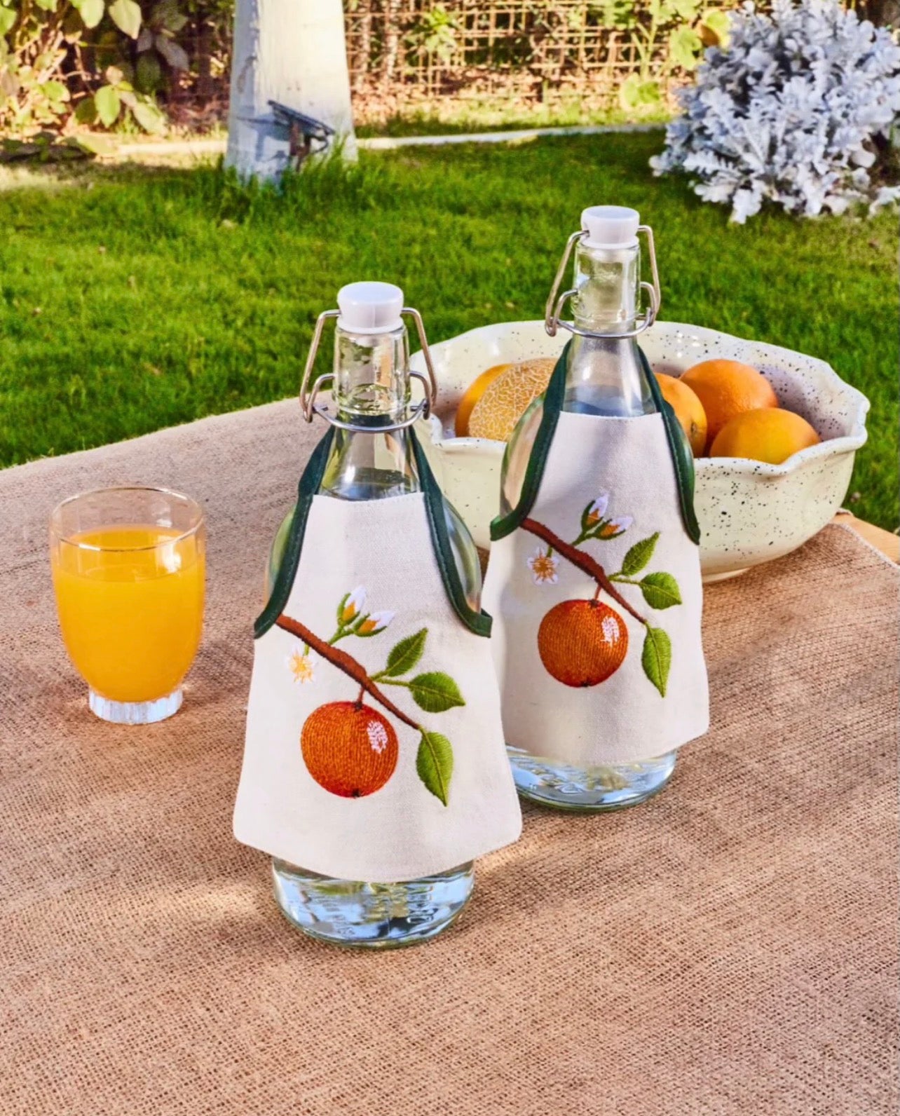 Citrus Dream bottle apron