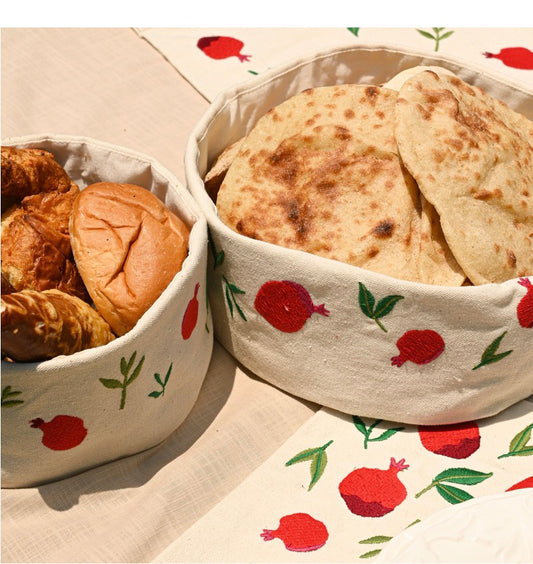 Pomegranate bread basket