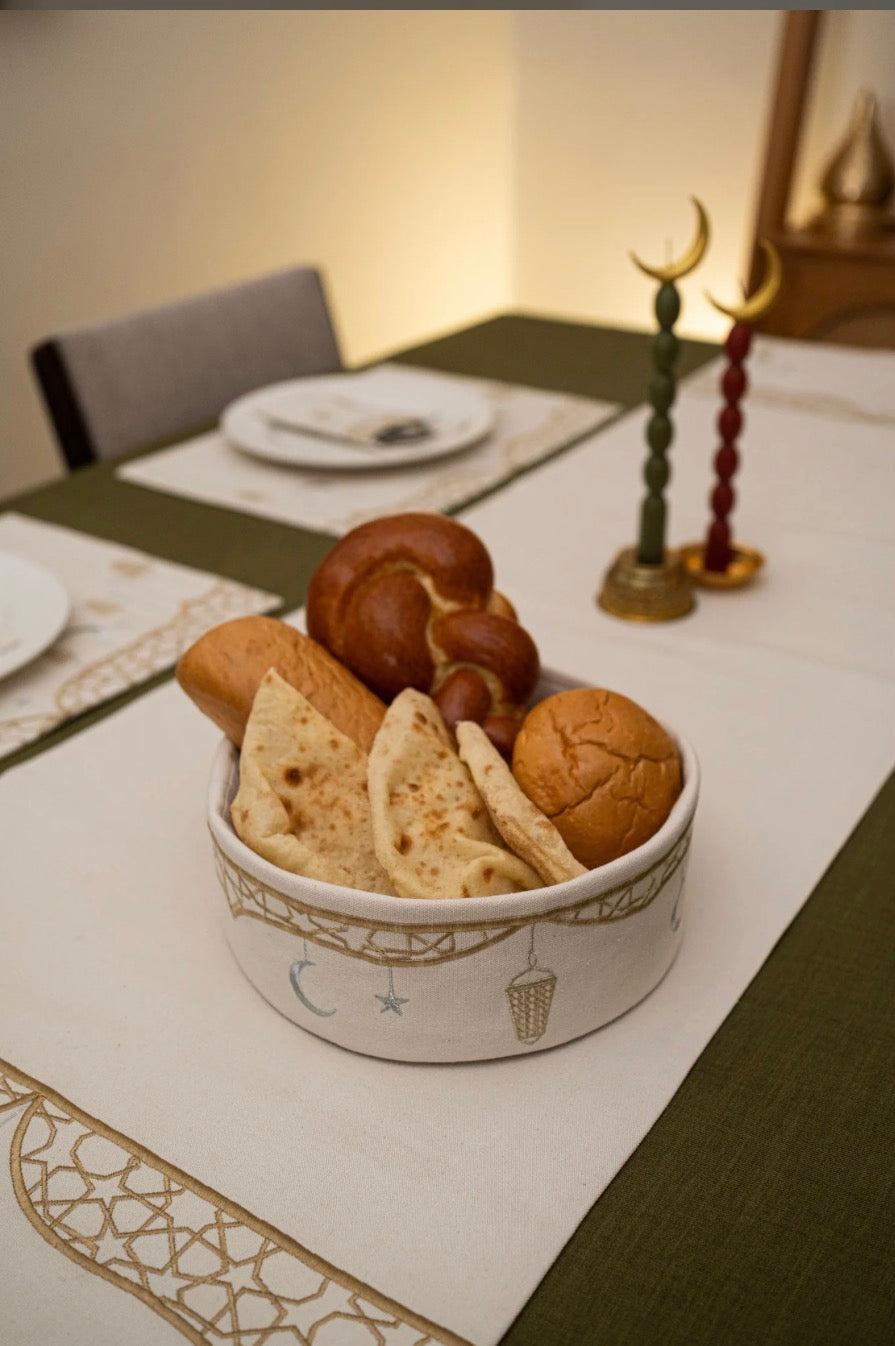 Mashrabiyah lights bread basket