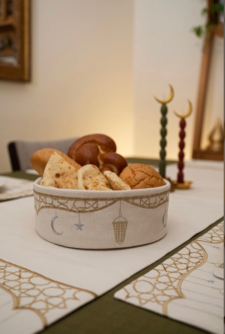 Mashrabiyah lights bread basket
