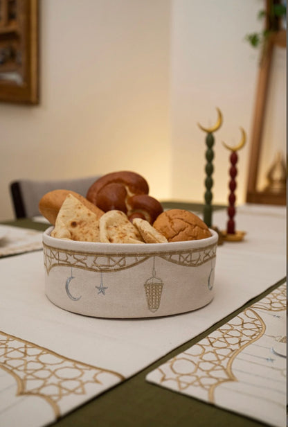Mashrabiyah lights bread basket