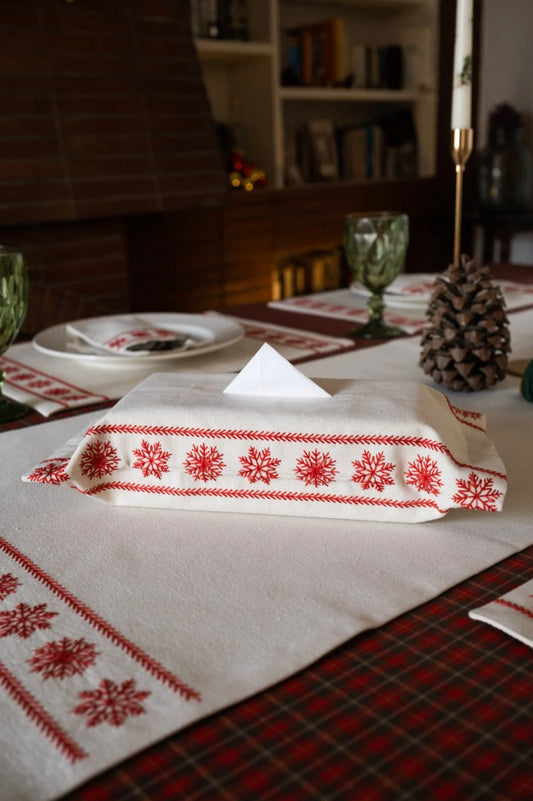 Snowfall tissue cover