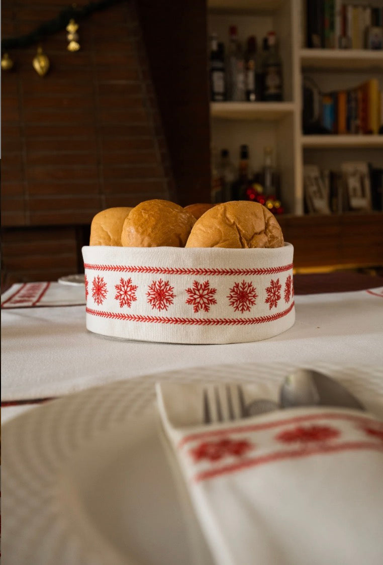 Snowfall Bread basket