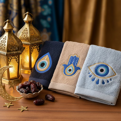 Kaff, eye, tear guest towels set