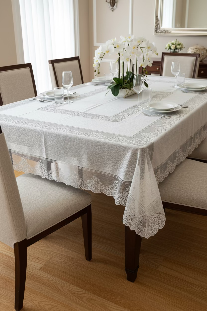 Lace table cover