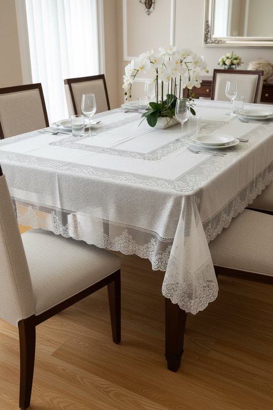 Lace table cover