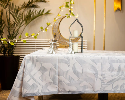 The Durrah calligraphy table cover