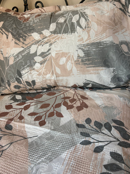 Autumn branches printed coverta