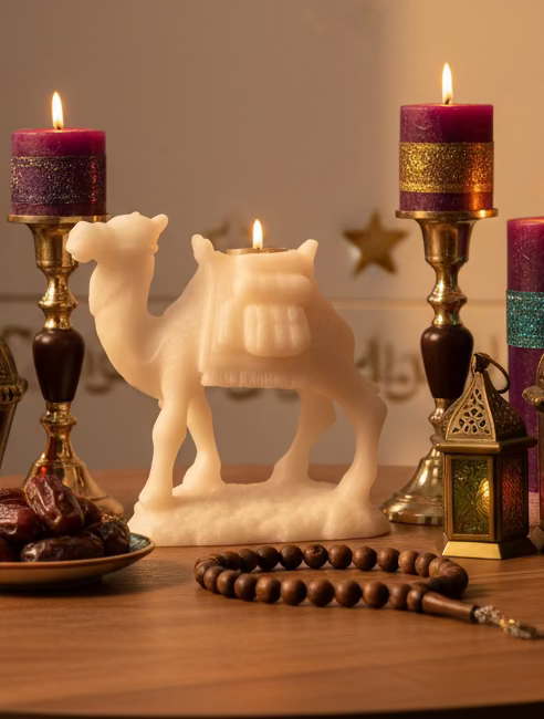 Camel candle