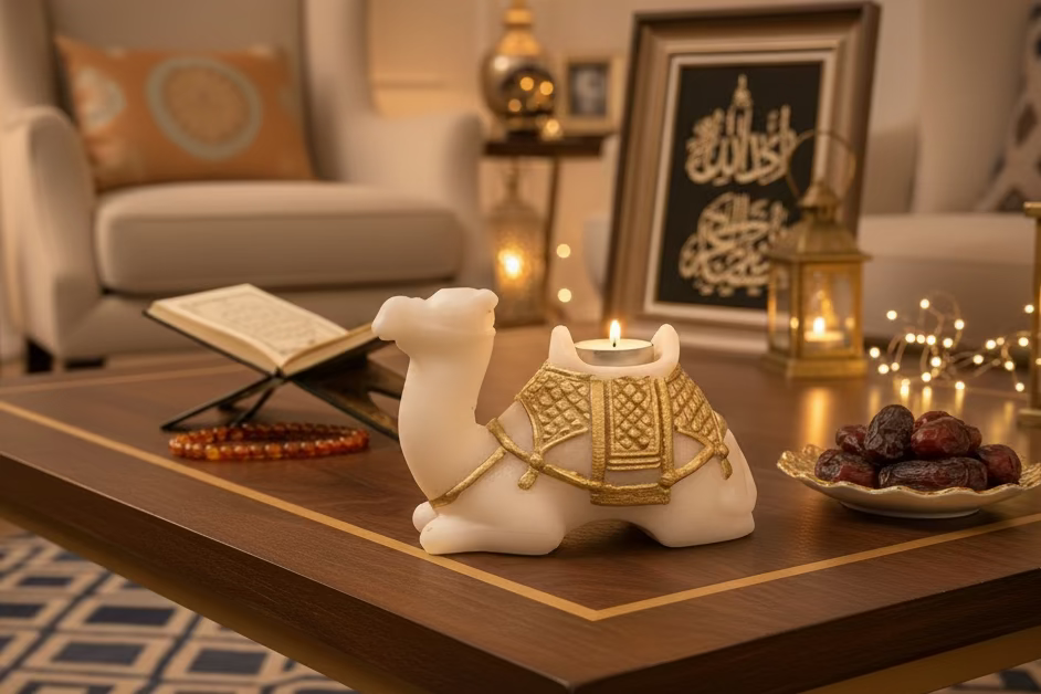 Camel candle