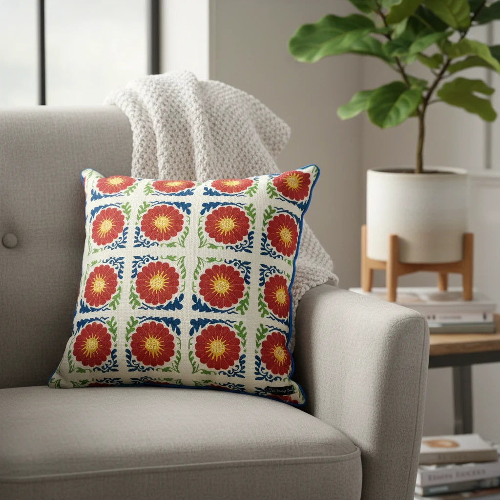 Pure flower cushion