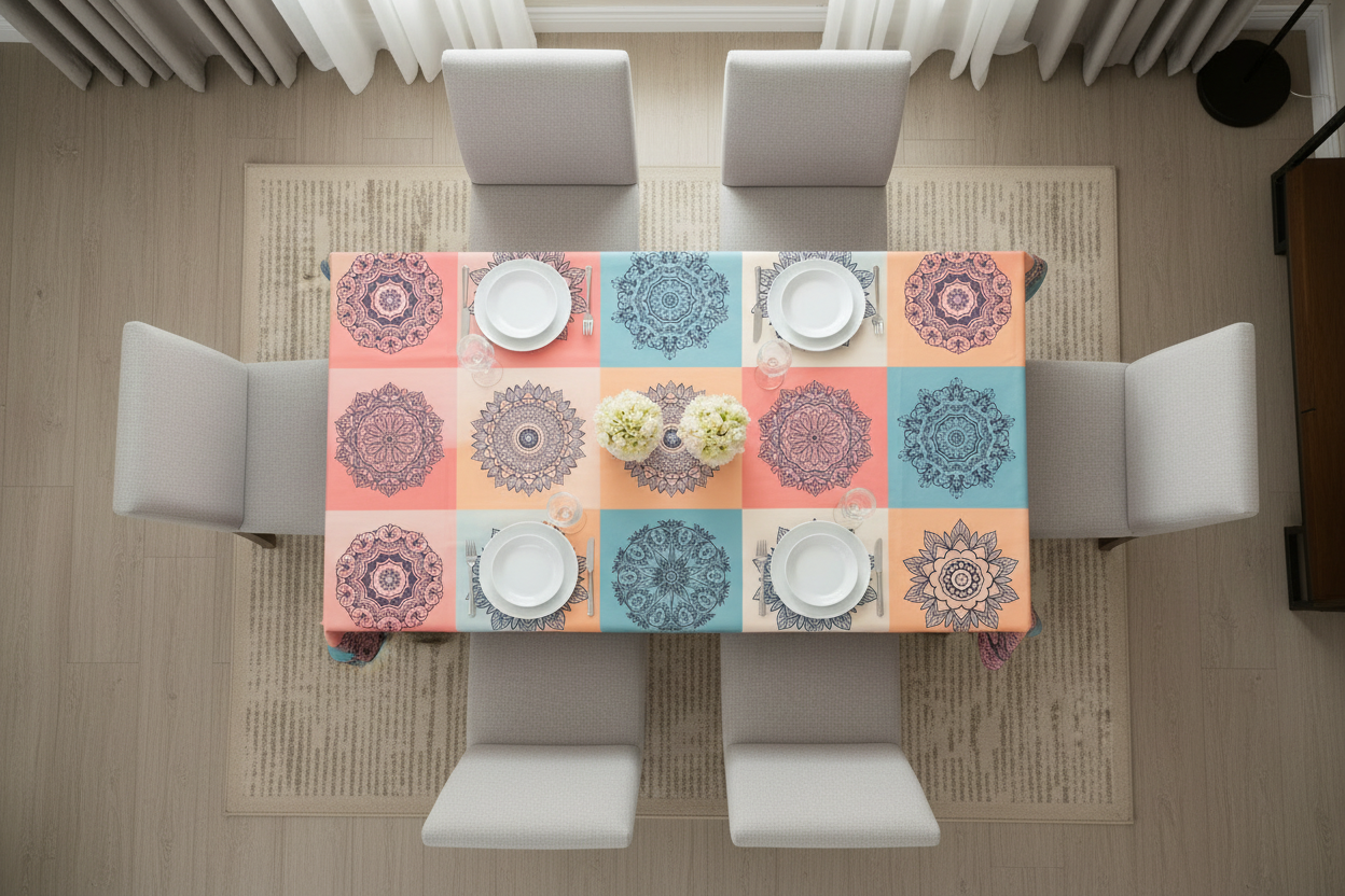 Mandala table cover
