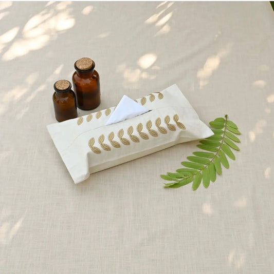Circular leaves tissue cover
