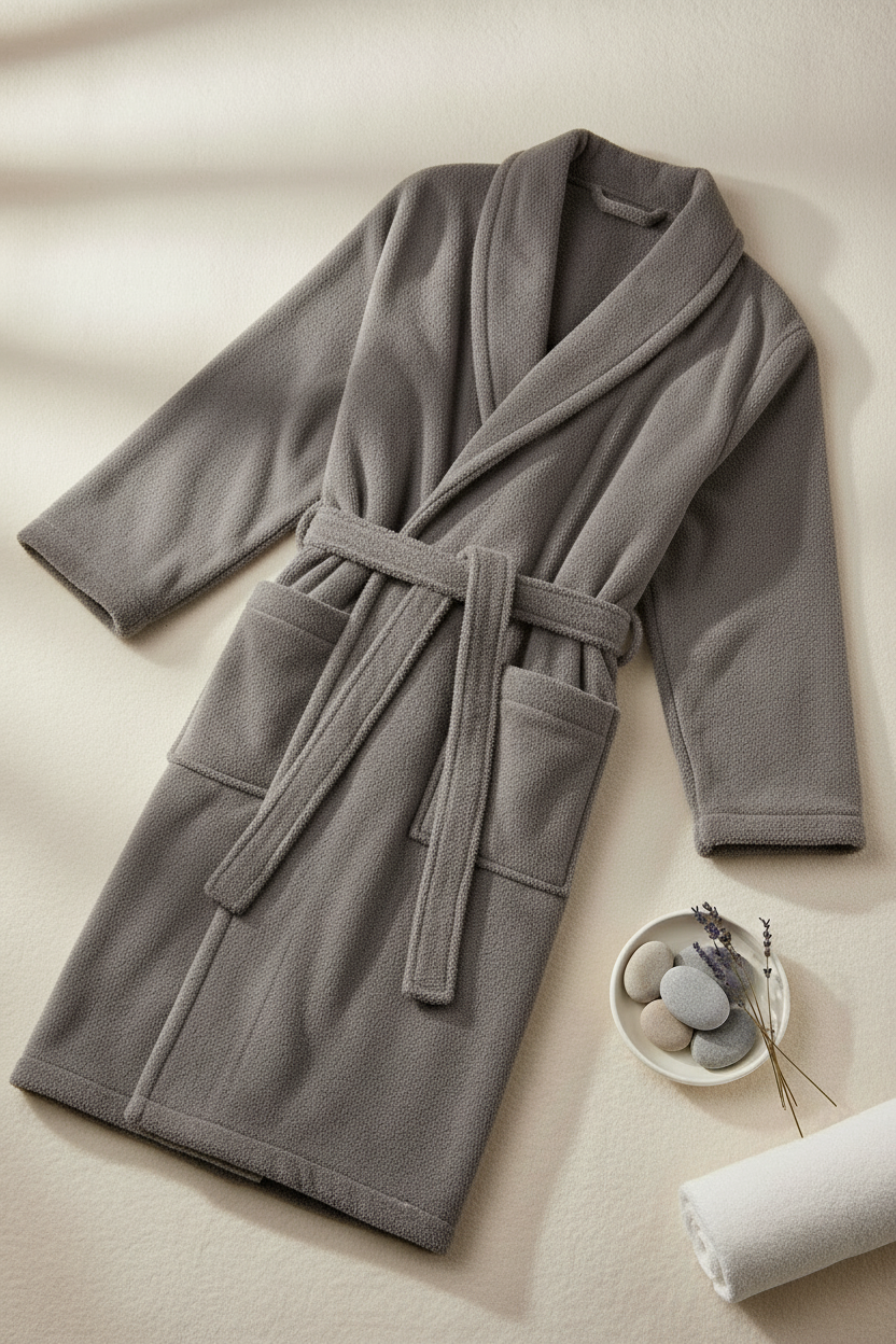 Cotton Terry Bathrobe