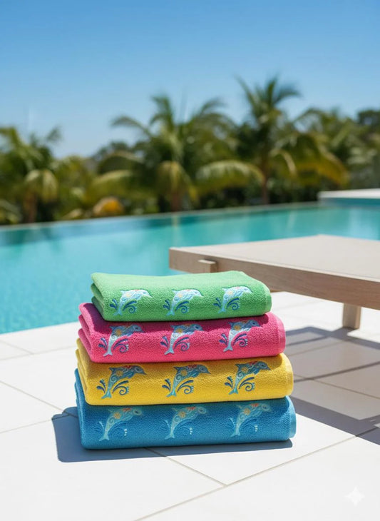 Dolphin  beach towel