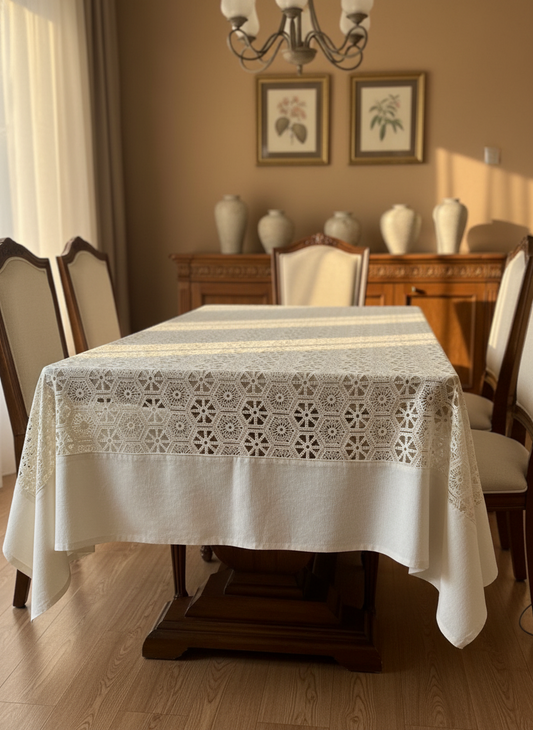 Lace table cover
