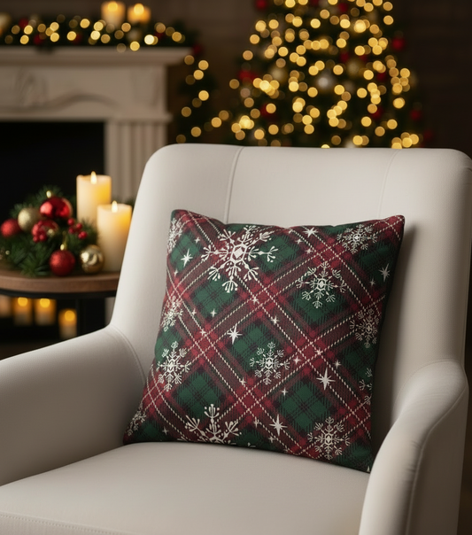 Diamond Christmas cushion set