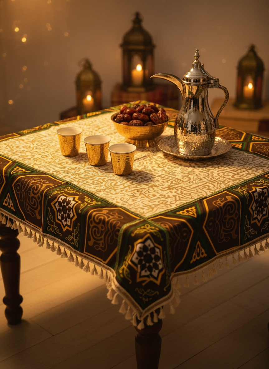 Arabesque table cover