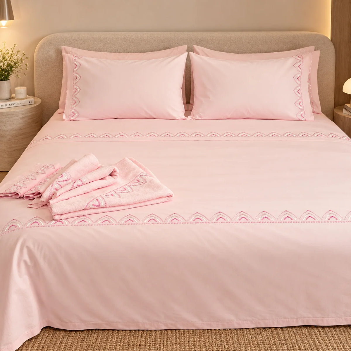 Sage bed sheet set