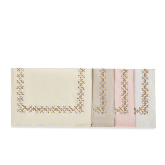 Diamond bed sheet set