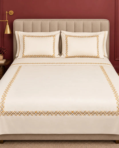 Diamond bed sheet set