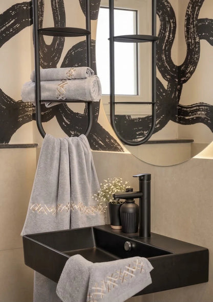 Diamond towels set