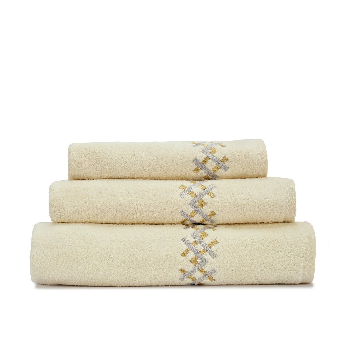Diamond towels set