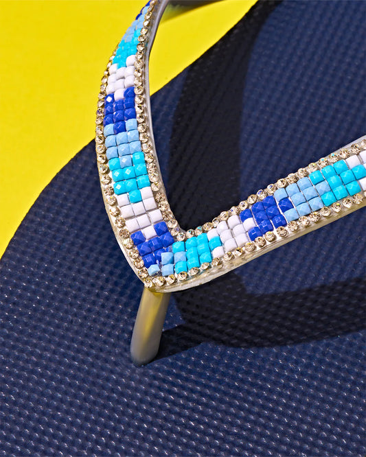 Royal blue flipflop