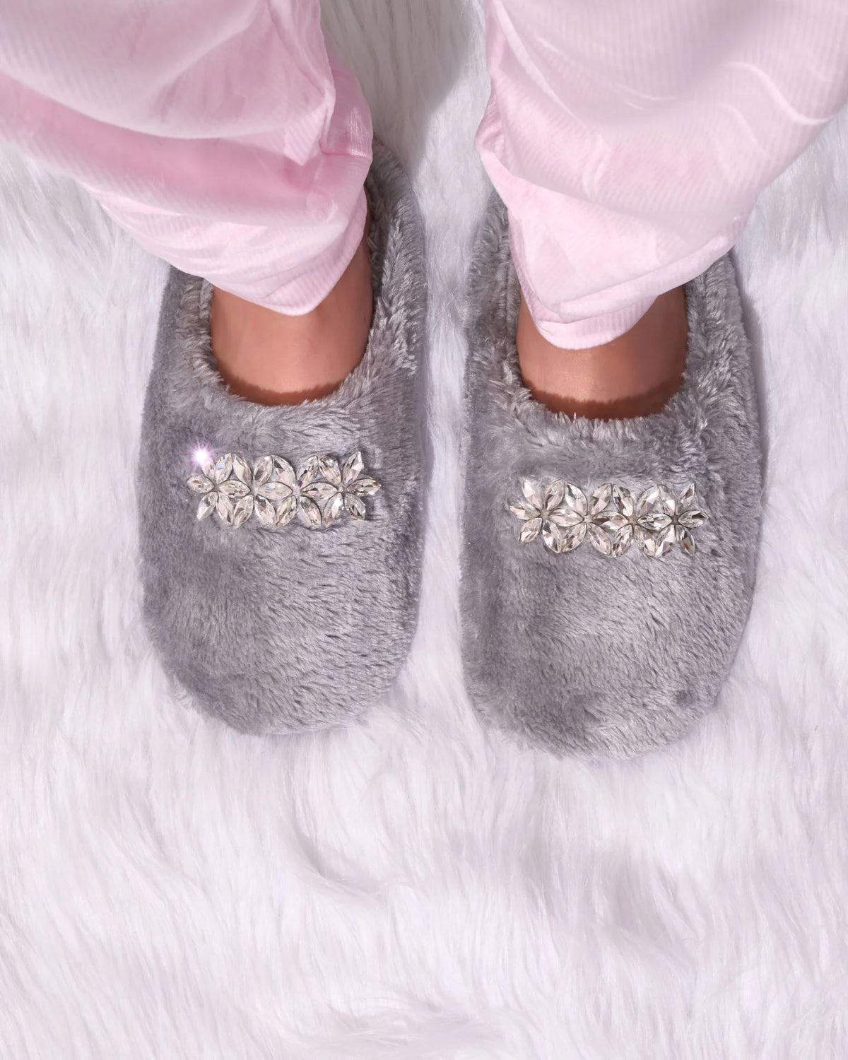 Snowy winter slipper